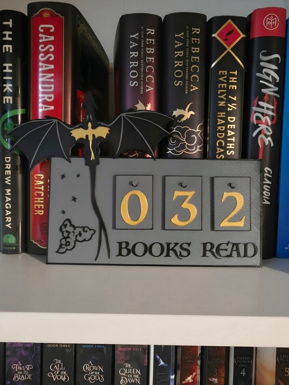 Fourth Wing Books Read Counter
